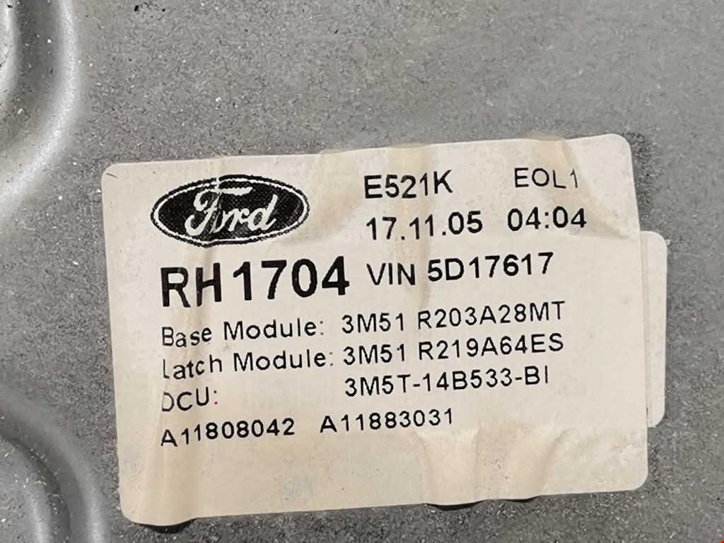 Стеклоподъемник передний правый FORD C-MAX 2003-2010