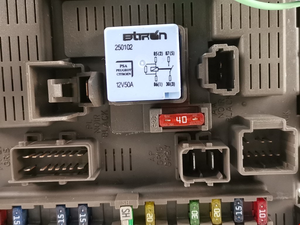 Блок комфорта PEUGEOT 807 2002-2014