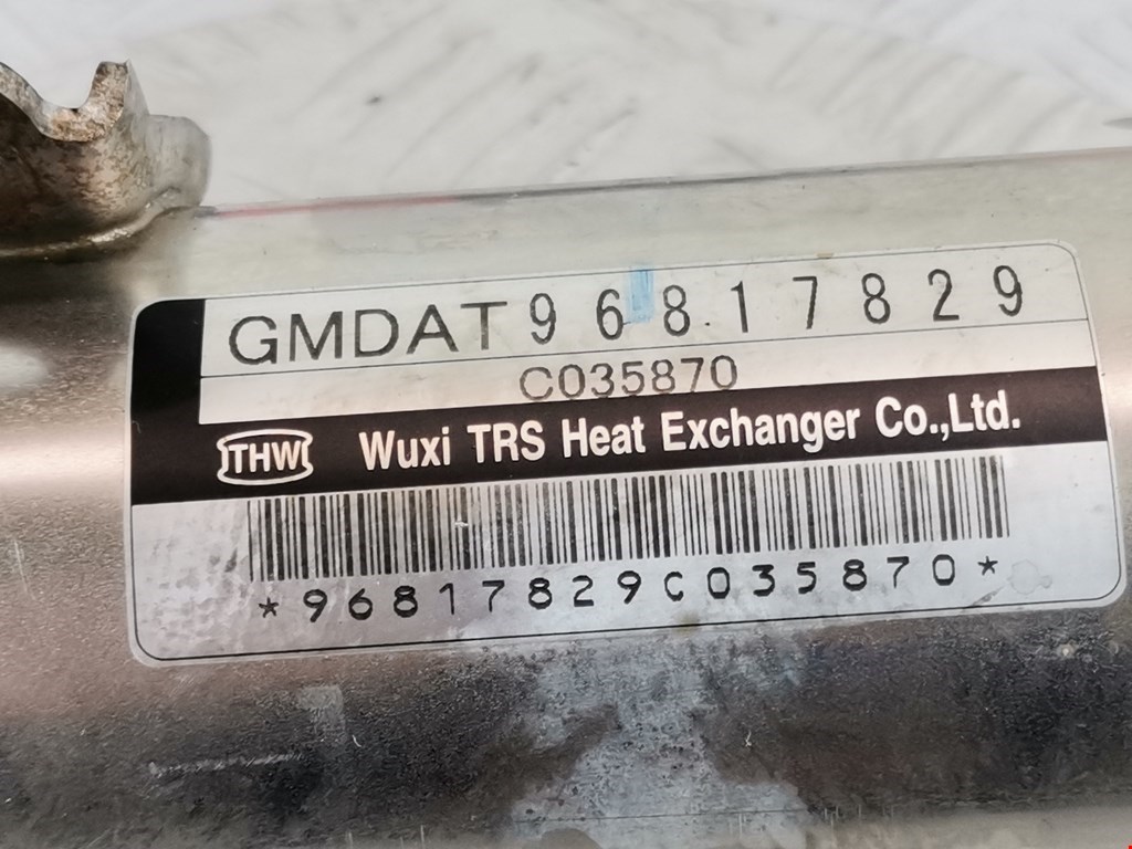 Радиатор системы ЕГР DAEWOO Nubira 2003-2007