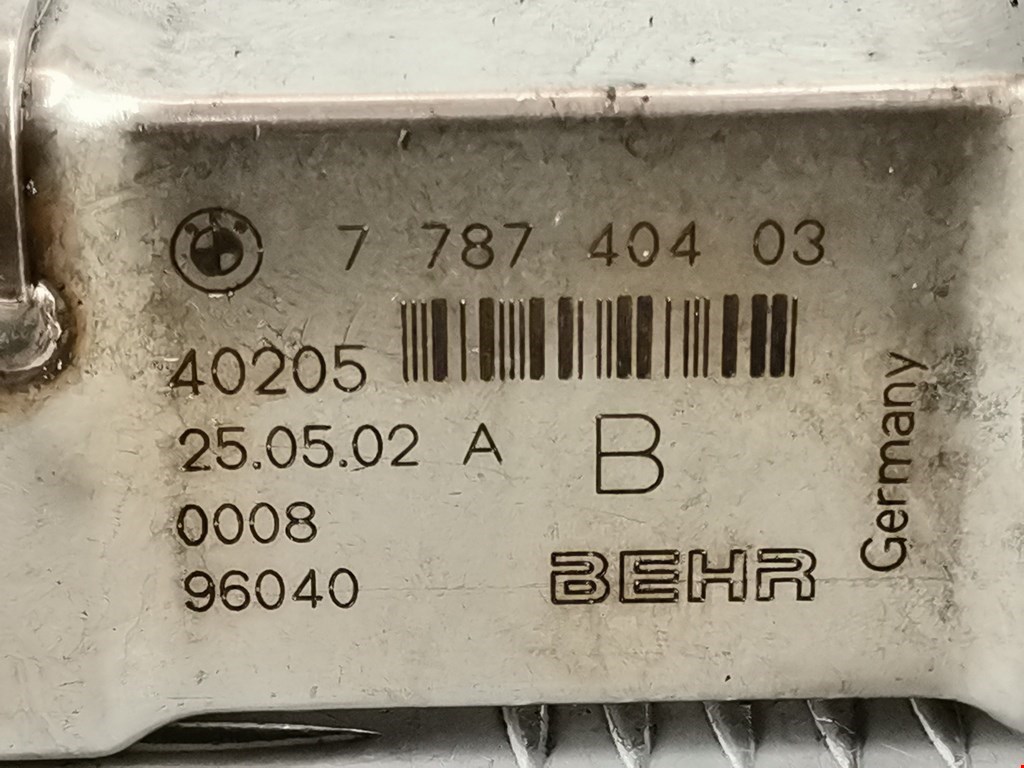 Радиатор системы ЕГР OPEL Omega B 1994-2004