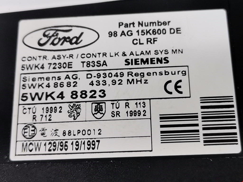 Блок комфорта FORD Focus I 1998-2005