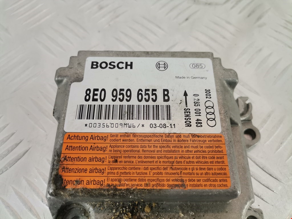 Блок управления AIR BAG AUDI A4 B6 2001-2005