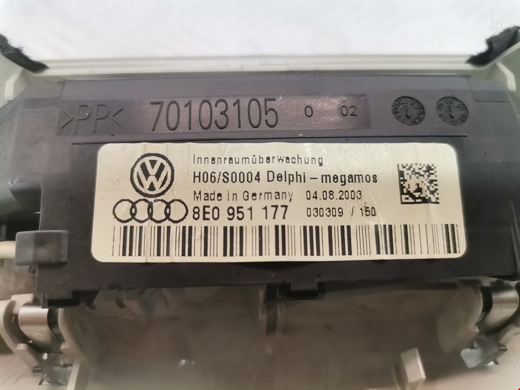 Плафон салонный (салона фонарь) AUDI A4 B6 2001-2005