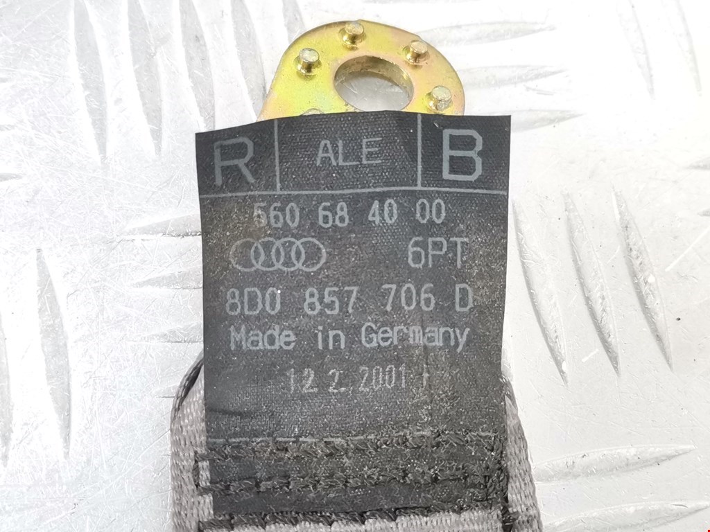 Ремень безопасности передний правый AUDI A4 B5 1995-2001