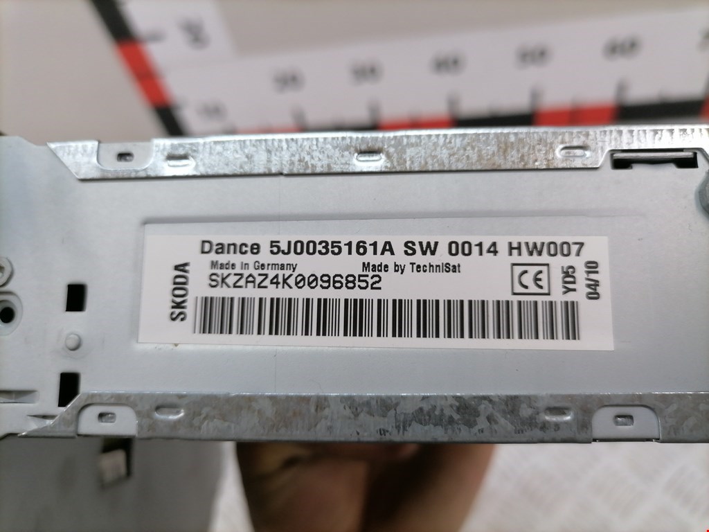 Магнитола SKODA Fabia MK2 5J 2007-2014