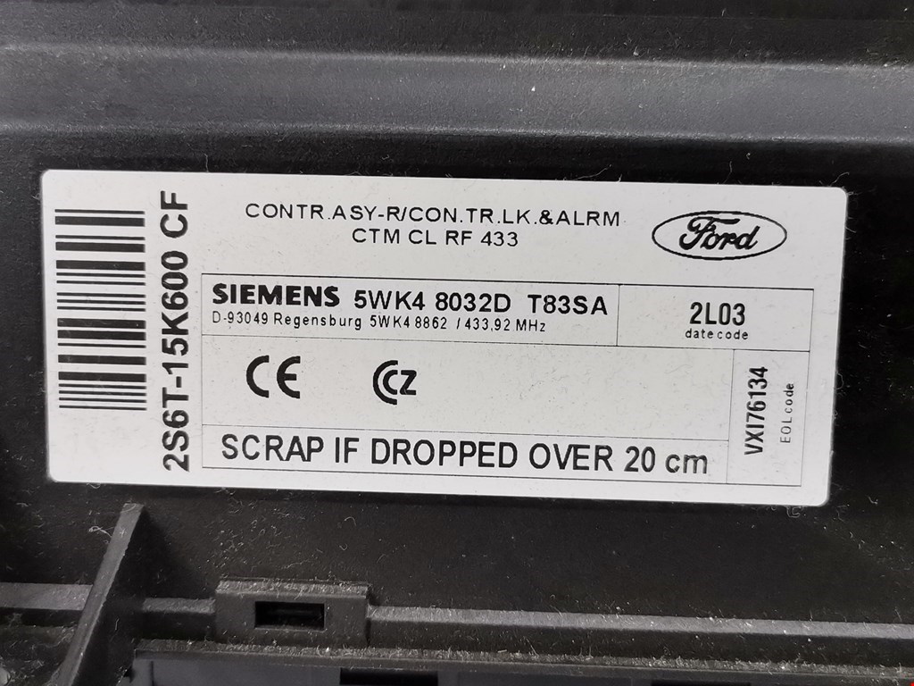 Блок комфорта FORD Fiesta 2001-2008