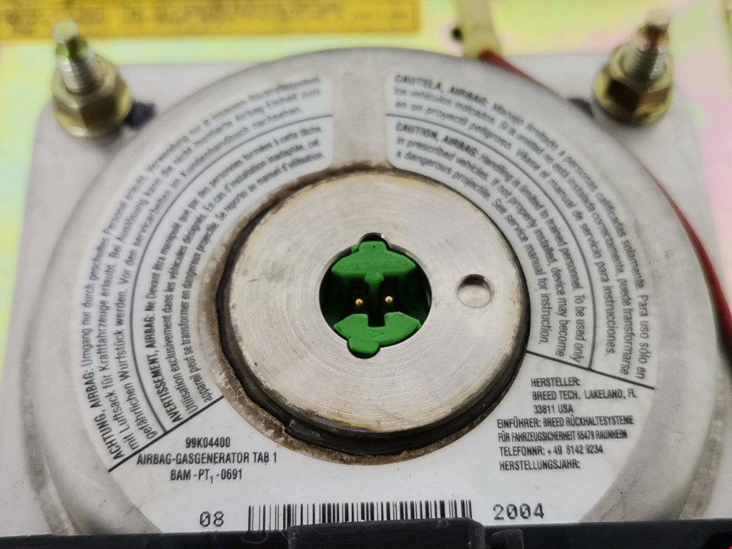 Подушка безопасности в рулевое колесо KIA Carens 1999-2002