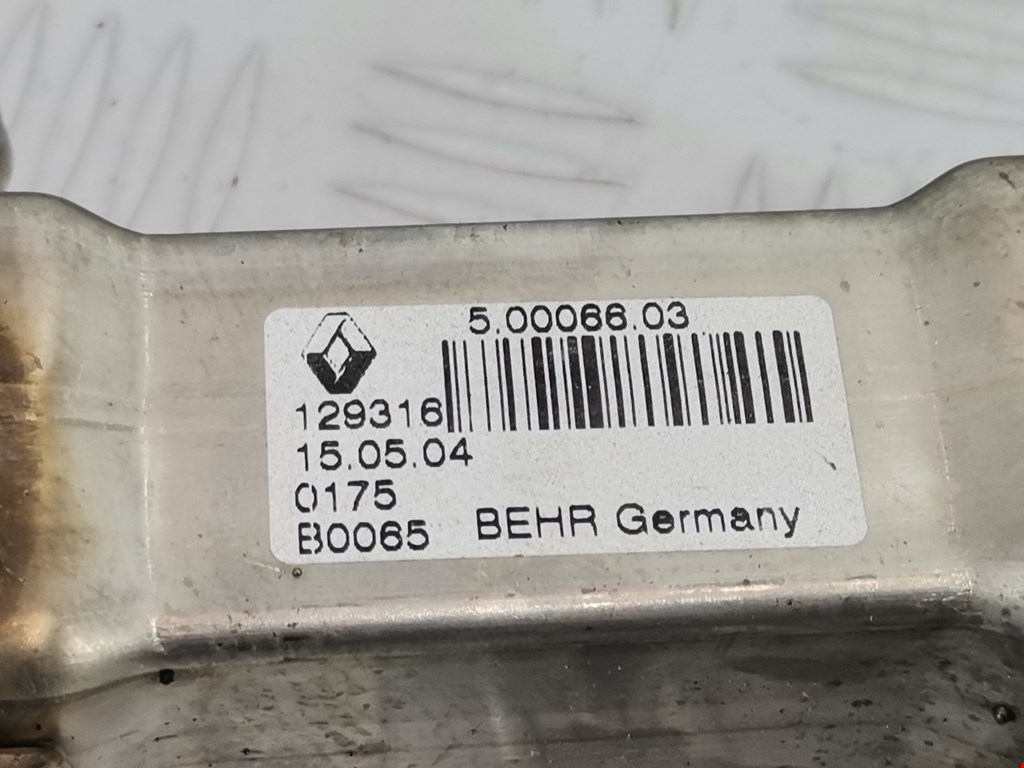 Радиатор системы ЕГР RENAULT Scenic II 2003-2010