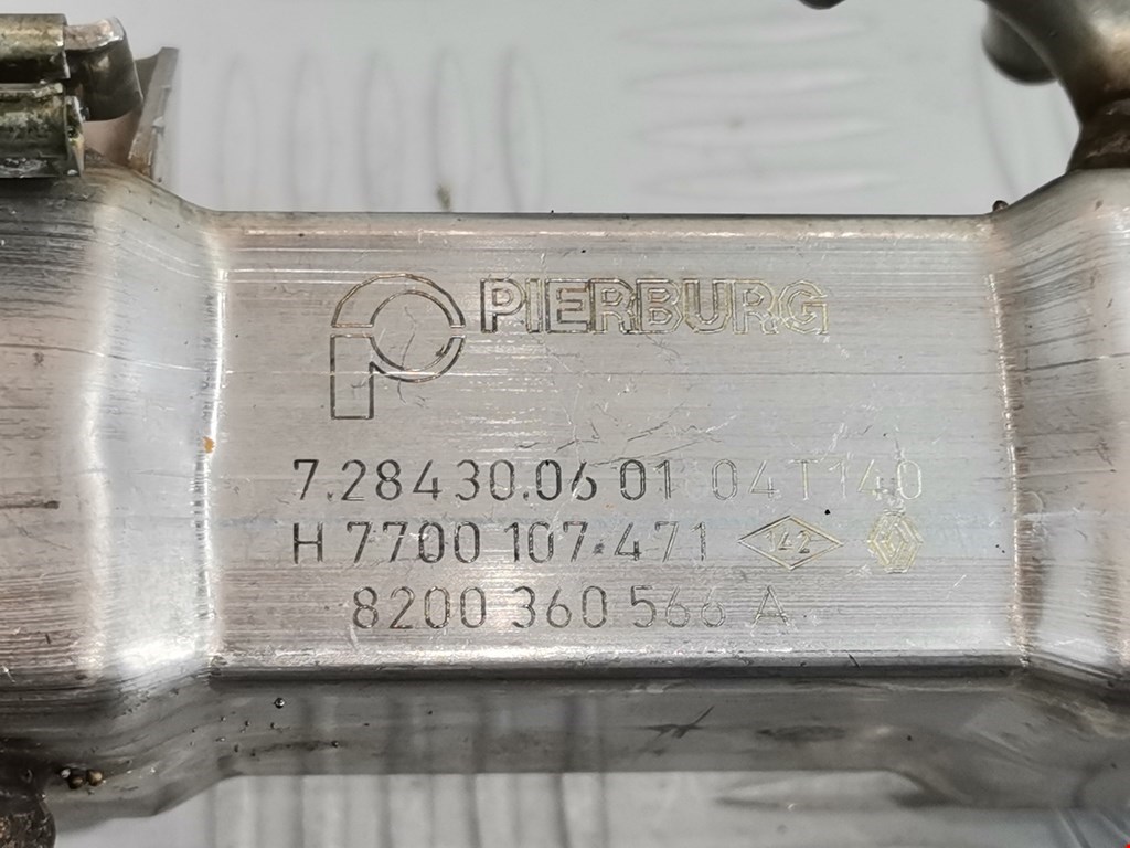 Радиатор системы ЕГР RENAULT Scenic II 2003-2010