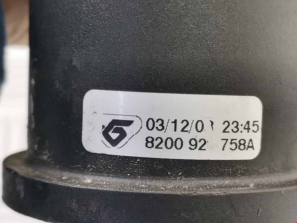 Патрубок интеркулера DACIA Sandero 2008-2012