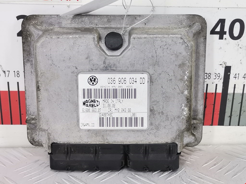 Блок управления двигателя (ЭБУ) VOLKSWAGEN Polo IV 2001-2009