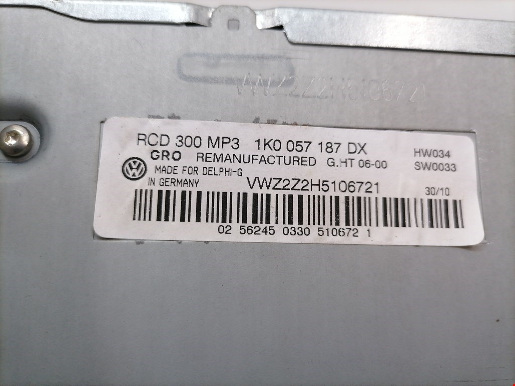 Магнитола VOLKSWAGEN Golf V 2003-2009