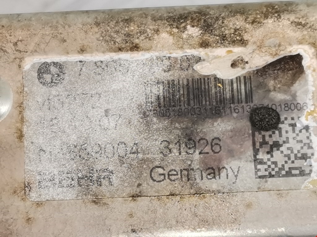 Радиатор системы ЕГР BMW 1er E81\E87 2004-2011