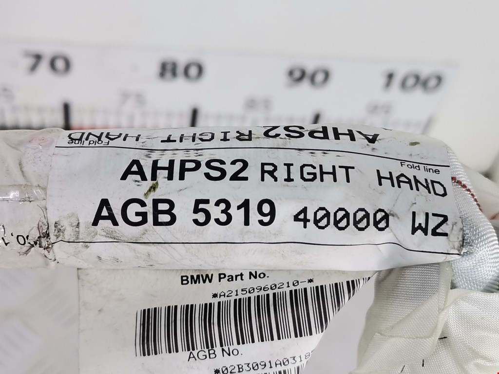 Подушка безопасности боковая (шторка) MINI Hatch R50/R53 3-door 2001-2006