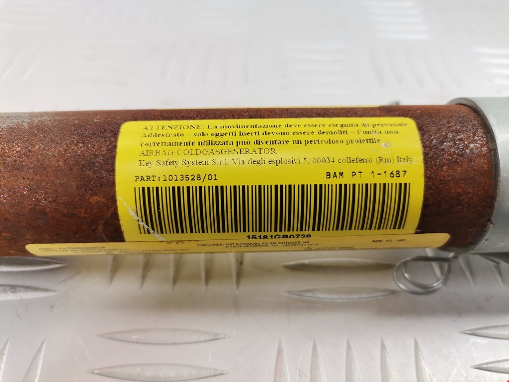 Подушка безопасности боковая (шторка) LANCIA Delta III (844) 2008-2014