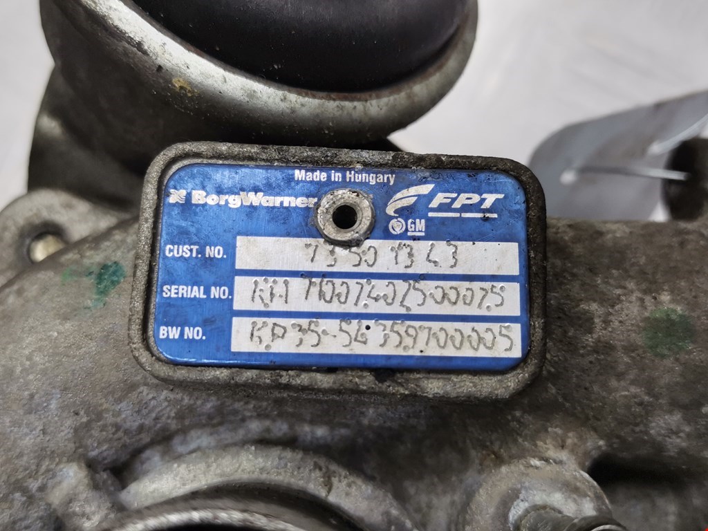 Турбина FIAT Grande Punto 2005-2009