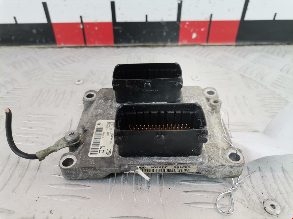 Блок управления двигателя (ЭБУ) OPEL Tigra B 2004-2009