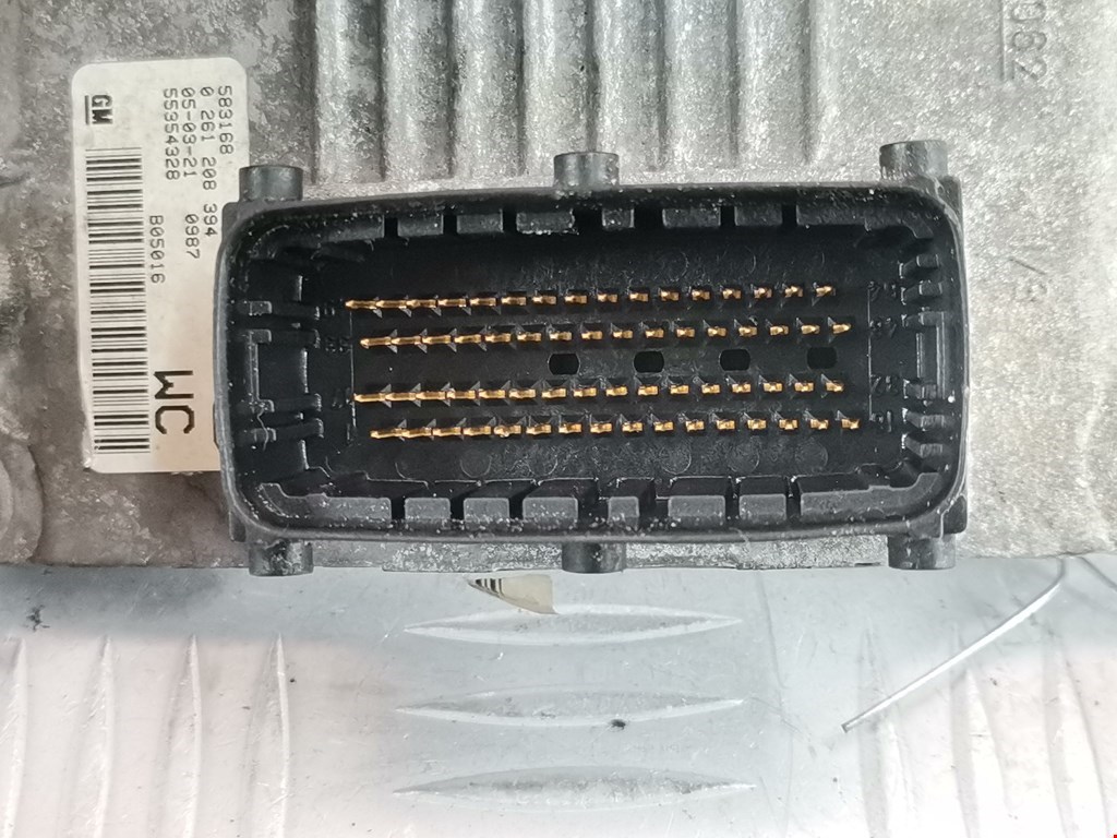 Блок управления двигателя (ЭБУ) OPEL Tigra B 2004-2009