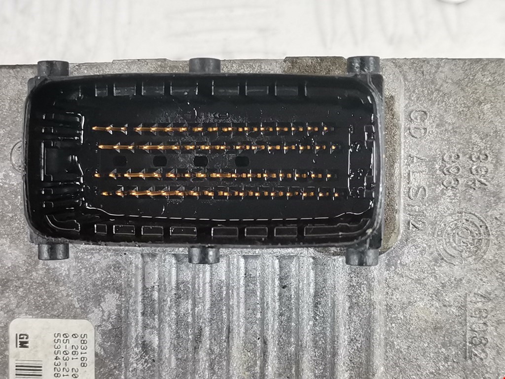 Блок управления двигателя (ЭБУ) OPEL Tigra B 2004-2009