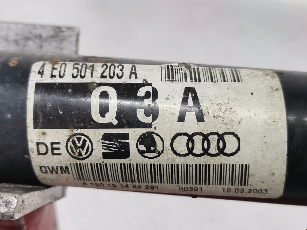 Полуось (привод, приводной вал) задняя правая VOLKSWAGEN Phaeton 2002-2016