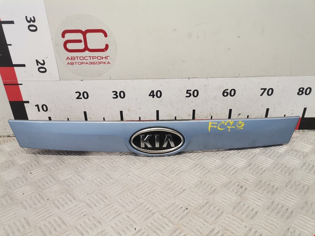 Накладка декоративная (молдинг) крышки (двери) багажника Kia Picanto 1 (2004-2011)