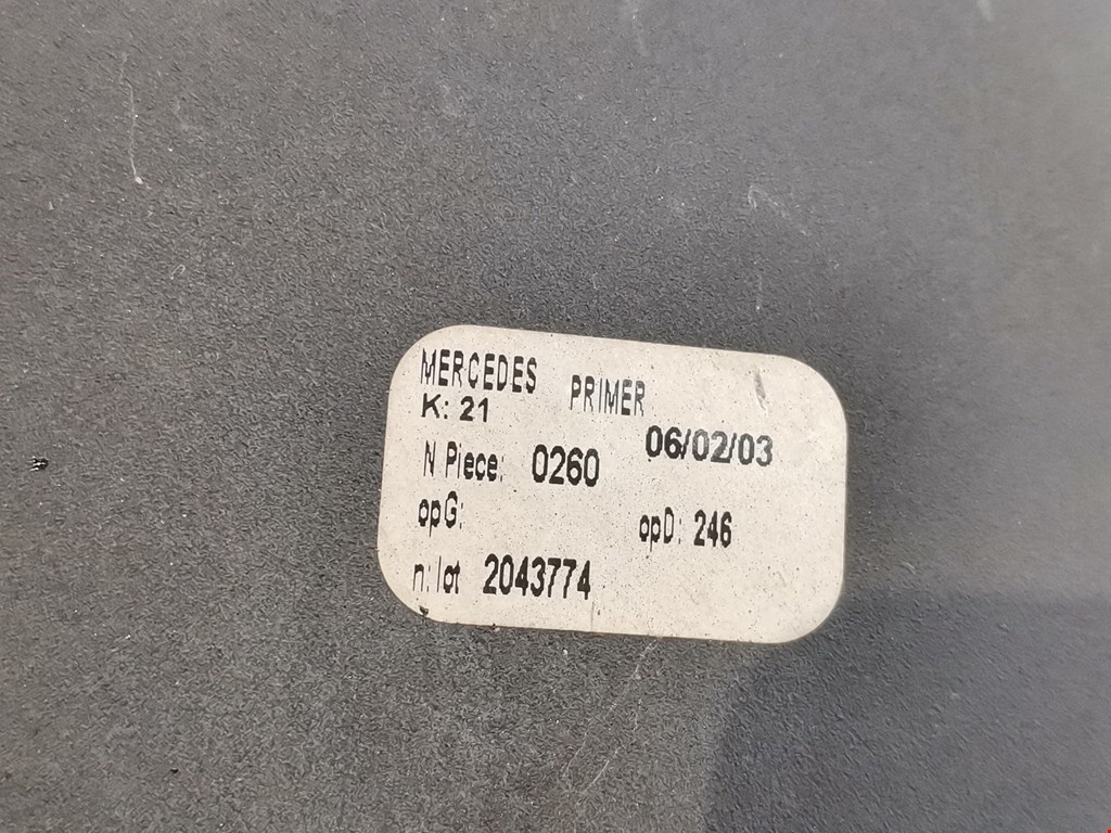 Крыло переднее правое MERCEDES-BENZ A-Class W168 1997-2004