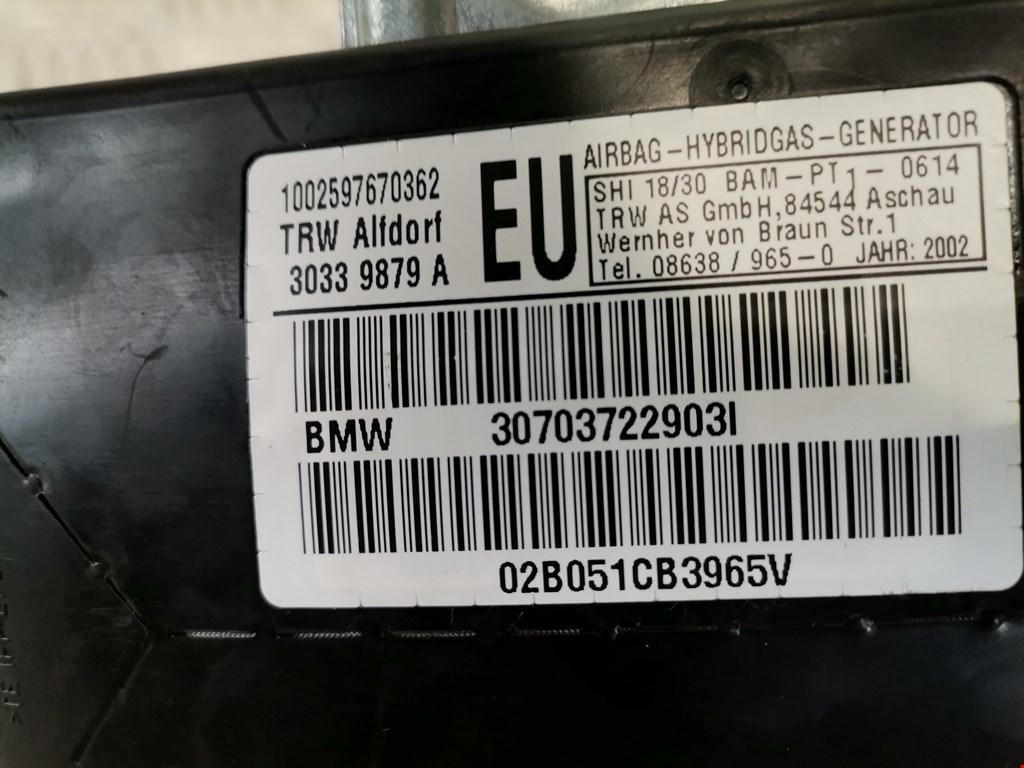 Подушка безопасности в дверь BMW 3er E46 1998-2006