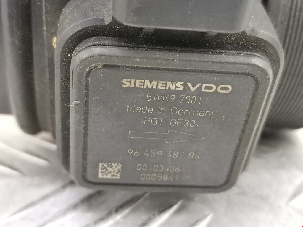 Расходомер воздуха (массметр, датчик ДМРВ) PEUGEOT 307 2001-2008