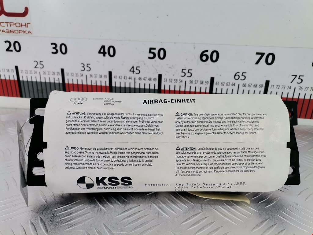 Подушка безопасности пассажирская (в торпедо) AUDI A4 B8 2007-2015