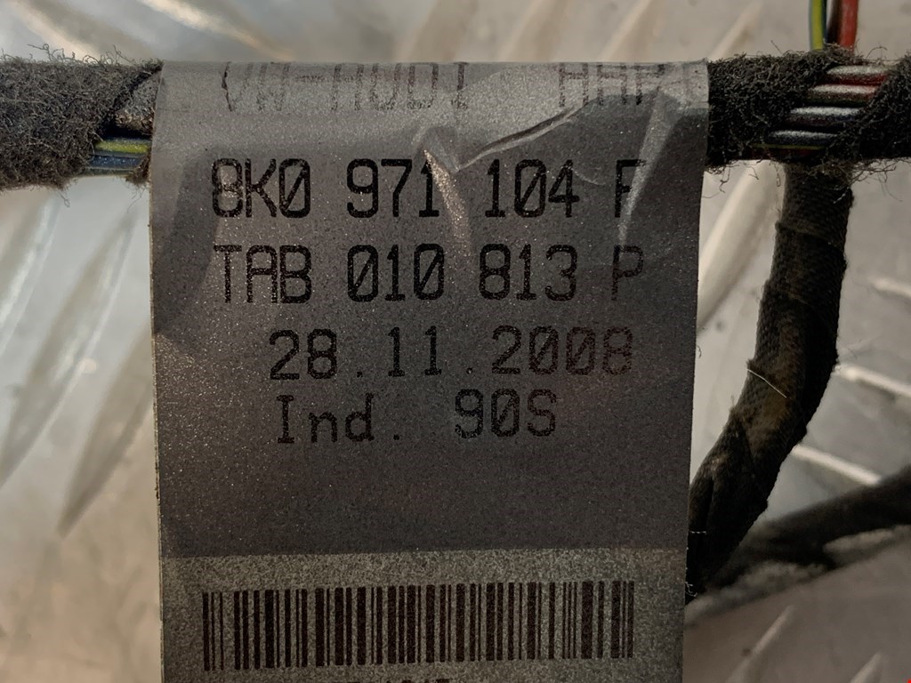 Проводка коса AUDI A4 B8 2007-2015