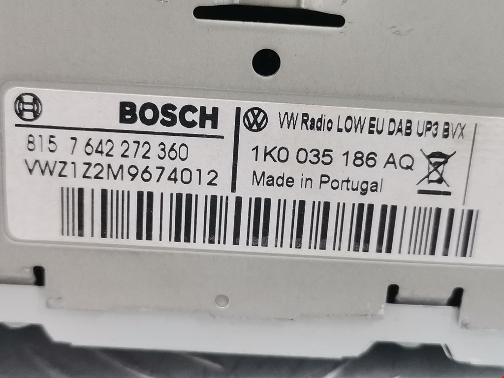 Магнитола VOLKSWAGEN Touran 2003-2010