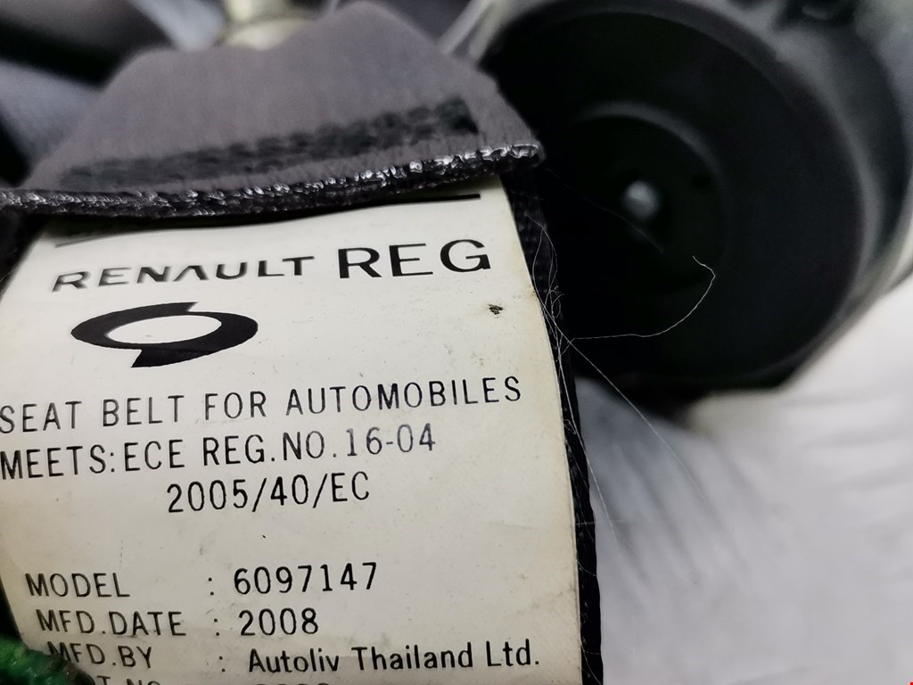 Ремень безопасности задний правый RENAULT Koleos HY 2008-2016