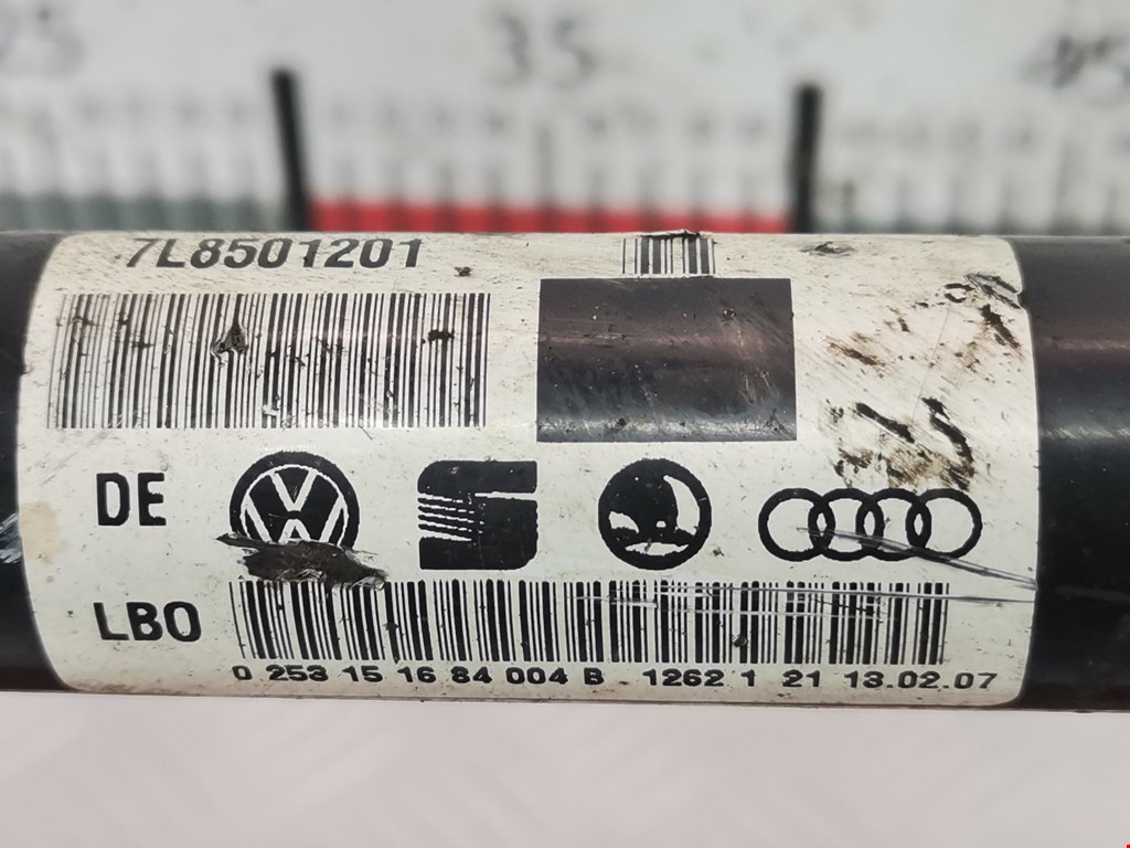 Полуось (привод, приводной вал) задняя левая AUDI Q7 I 2006-2015