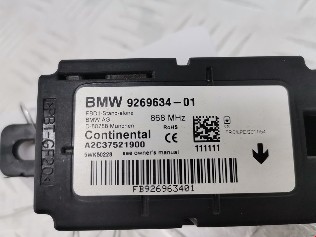 Блок комфорта BMW 3er F30/F31/F80 2011-2019
