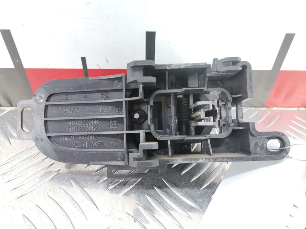 Ручка дверная передняя внутренняя левая NISSAN Micra K12 2003-2010