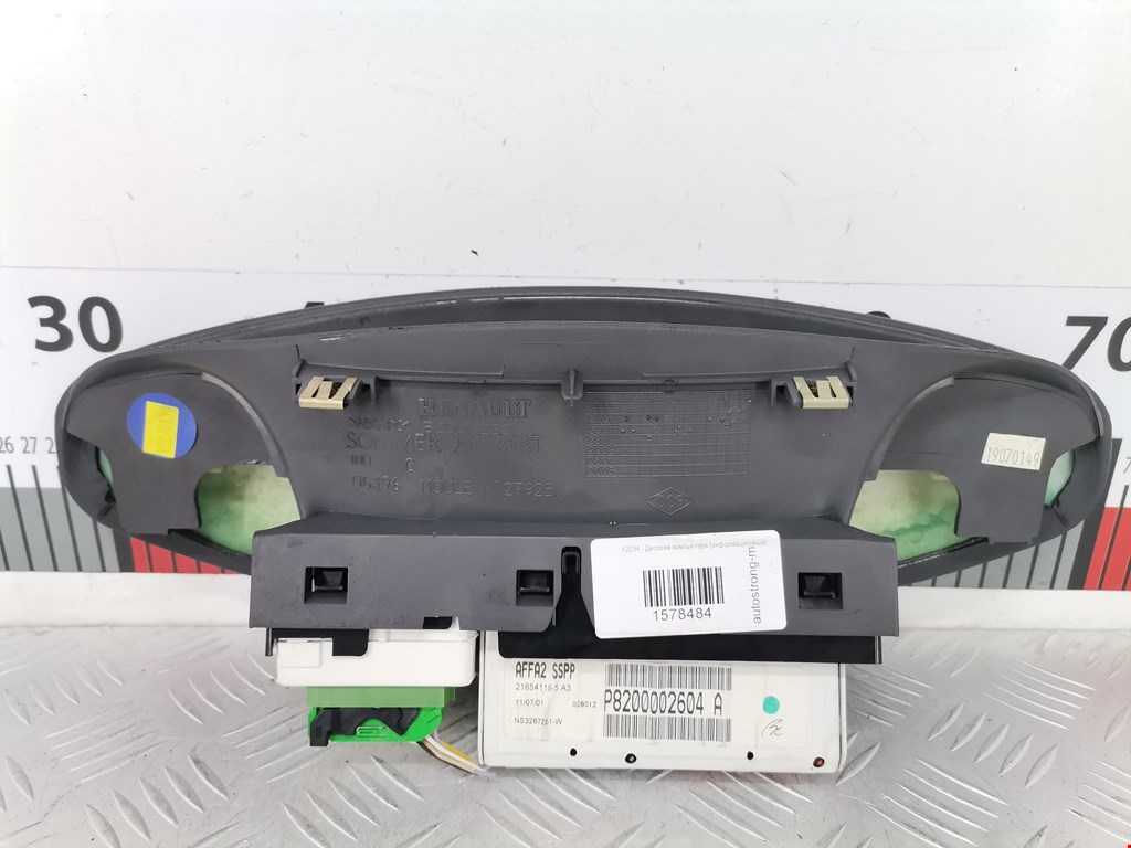 Дисплей информационный (компьютера) RENAULT Laguna 2001-2007