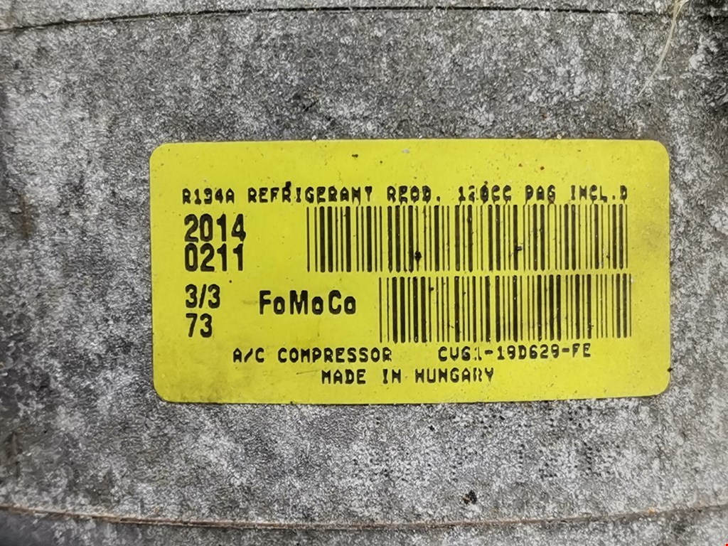 Компрессор кондиционера (системы кондиционирования) FORD Focus III 2011-2019