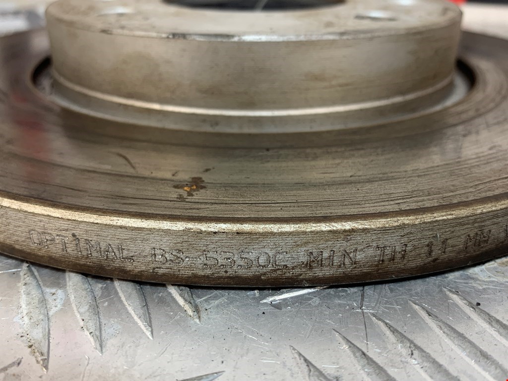 Диск тормозной передний PEUGEOT 206 1998-2012