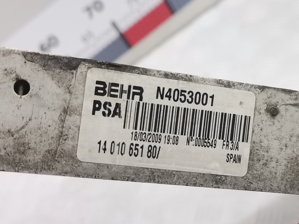 Интеркулер (радиатор интеркулера) PEUGEOT 807 2002-2014