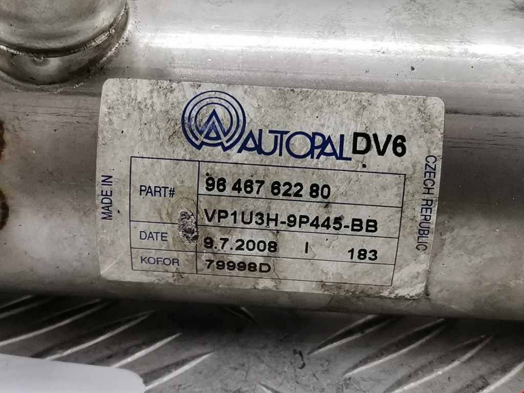 Радиатор системы ЕГР CITROEN C4 Grand Picasso 2006-2013