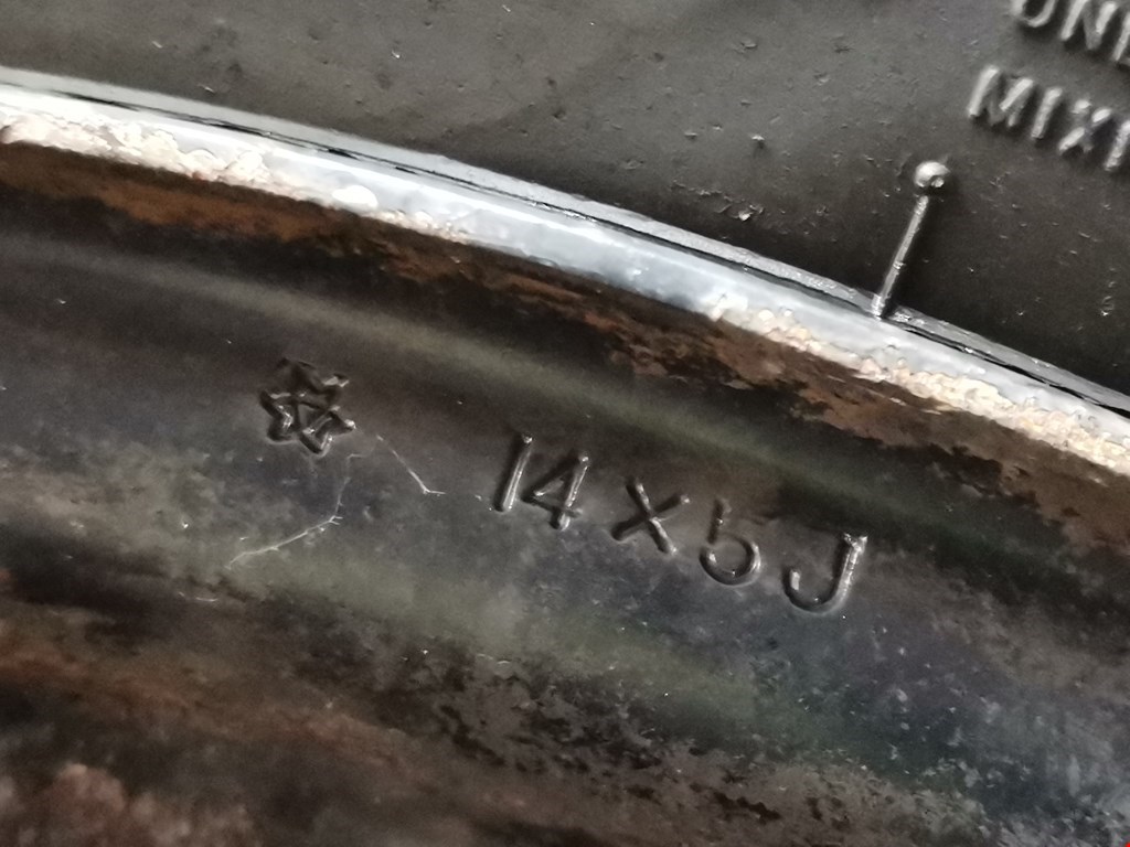 Диск колесный железо (штампованный стальной) MITSUBISHI L300 1986-1999