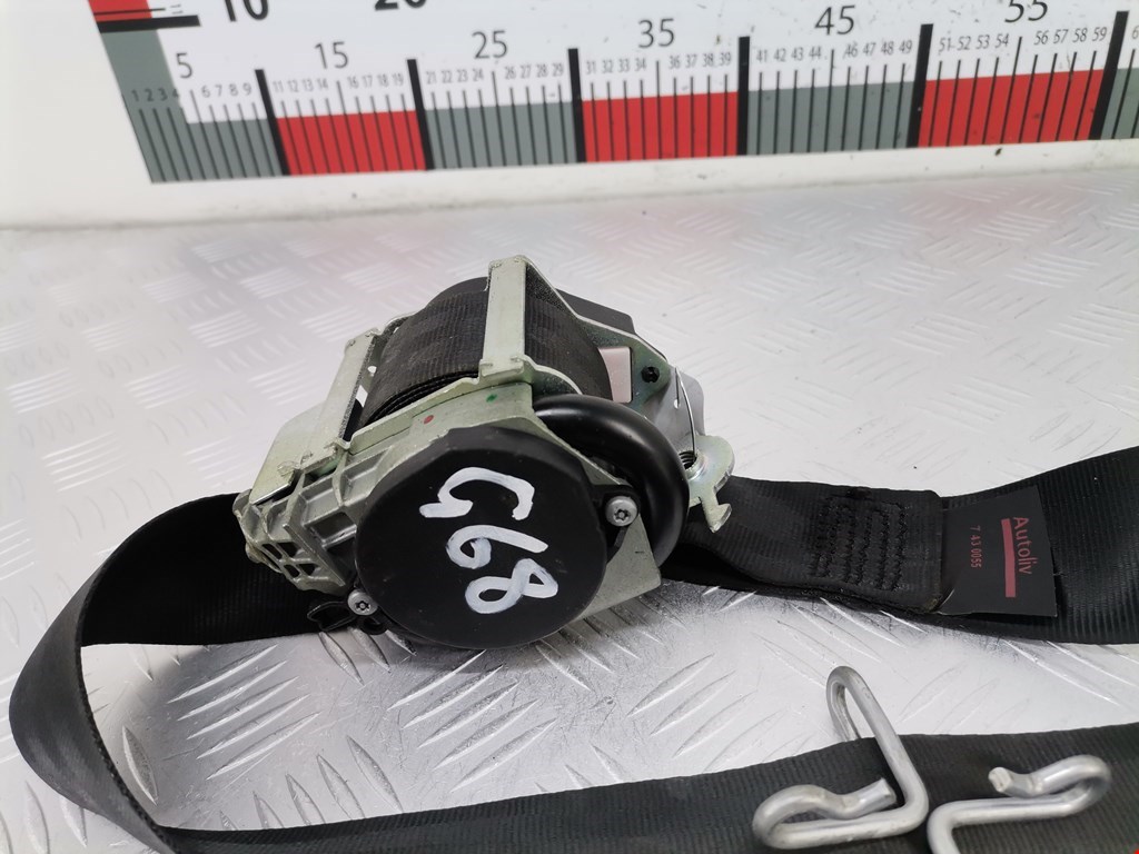 Ремень безопасности передний правый PEUGEOT 207 2006-2015