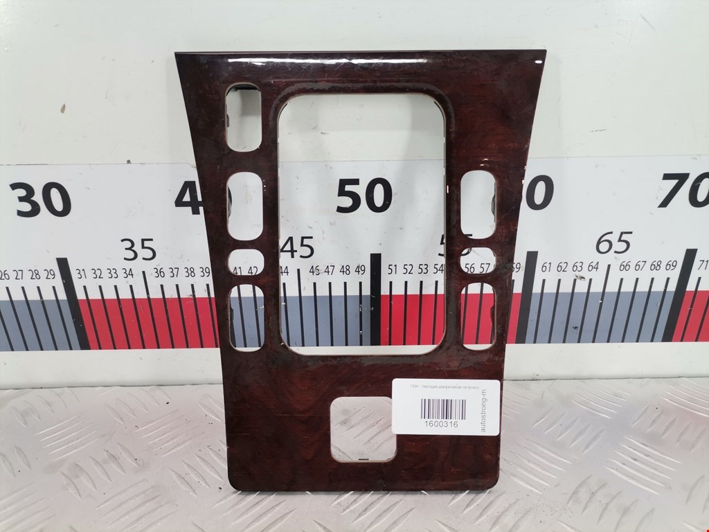 Накладка декоративная на кулису (рамка рычага КПП) Mercedes E-Class (W210) (1995-2003)