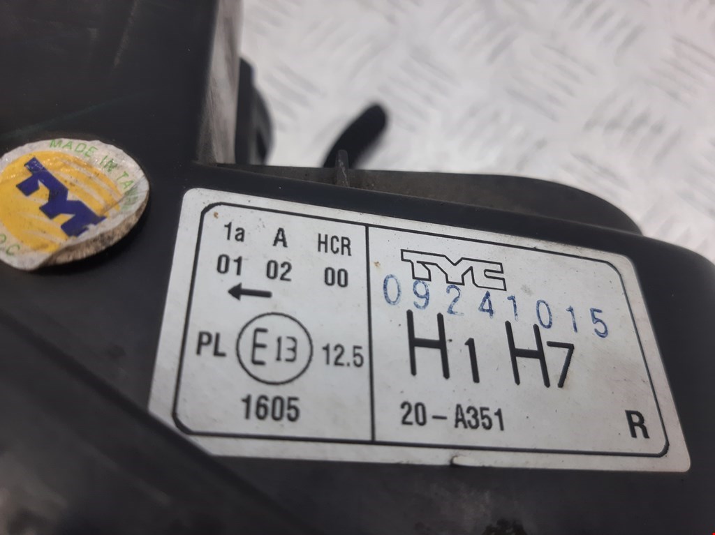 Фара правая FIAT Punto II (188) 1999-2007