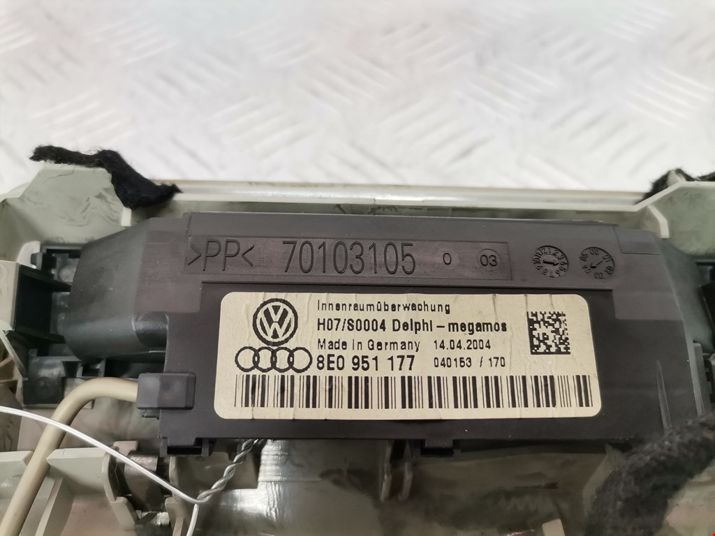 Плафон салонный (салона фонарь) AUDI A4 B6 2001-2005