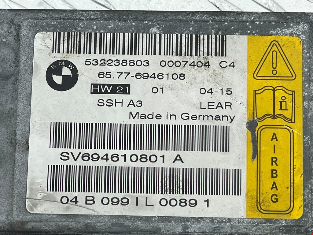 Датчик AIR BAG (подушек безопасности) BMW 7er 7 серия E65/E66 2001-2008