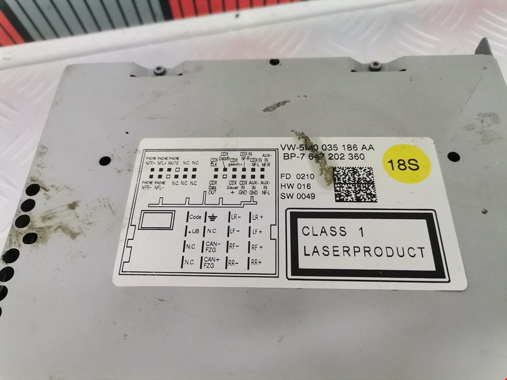 Магнитола VOLKSWAGEN Polo IV 2001-2009