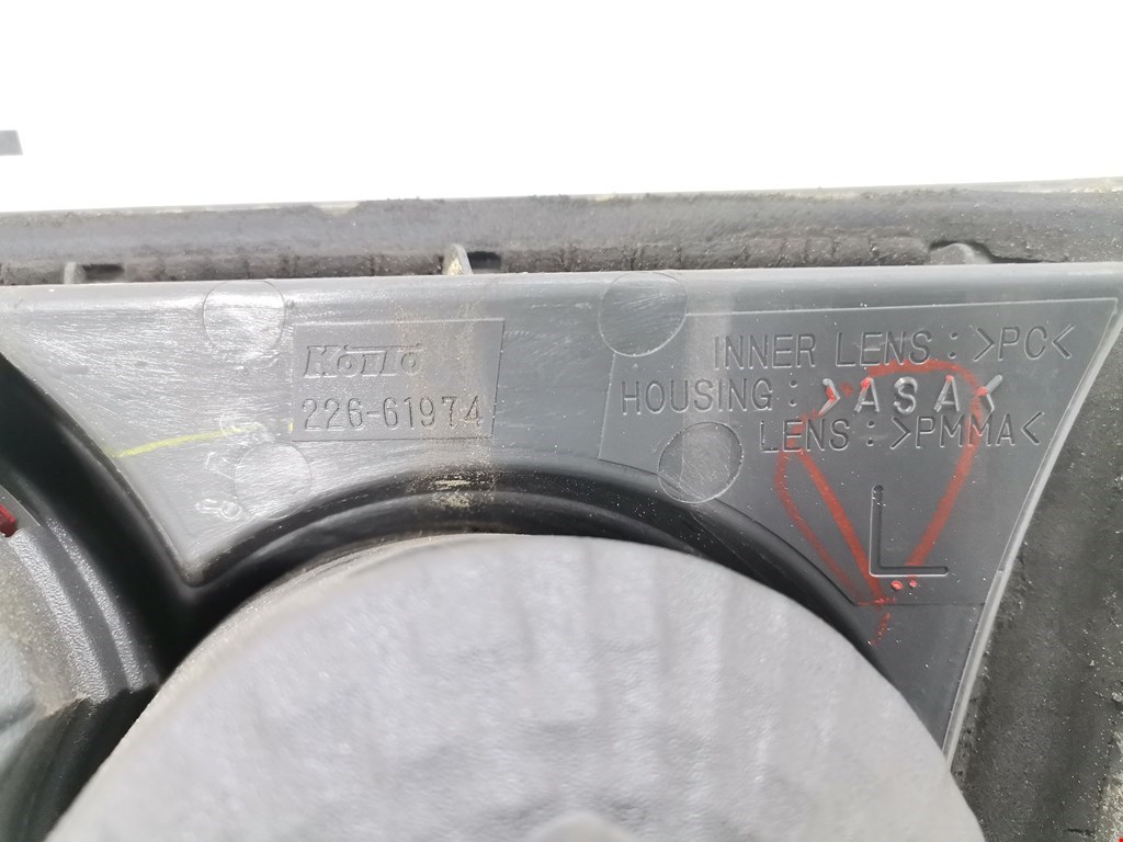 Фонарь задний внутренний левый MAZDA Mazda 6 GG 2000-2007