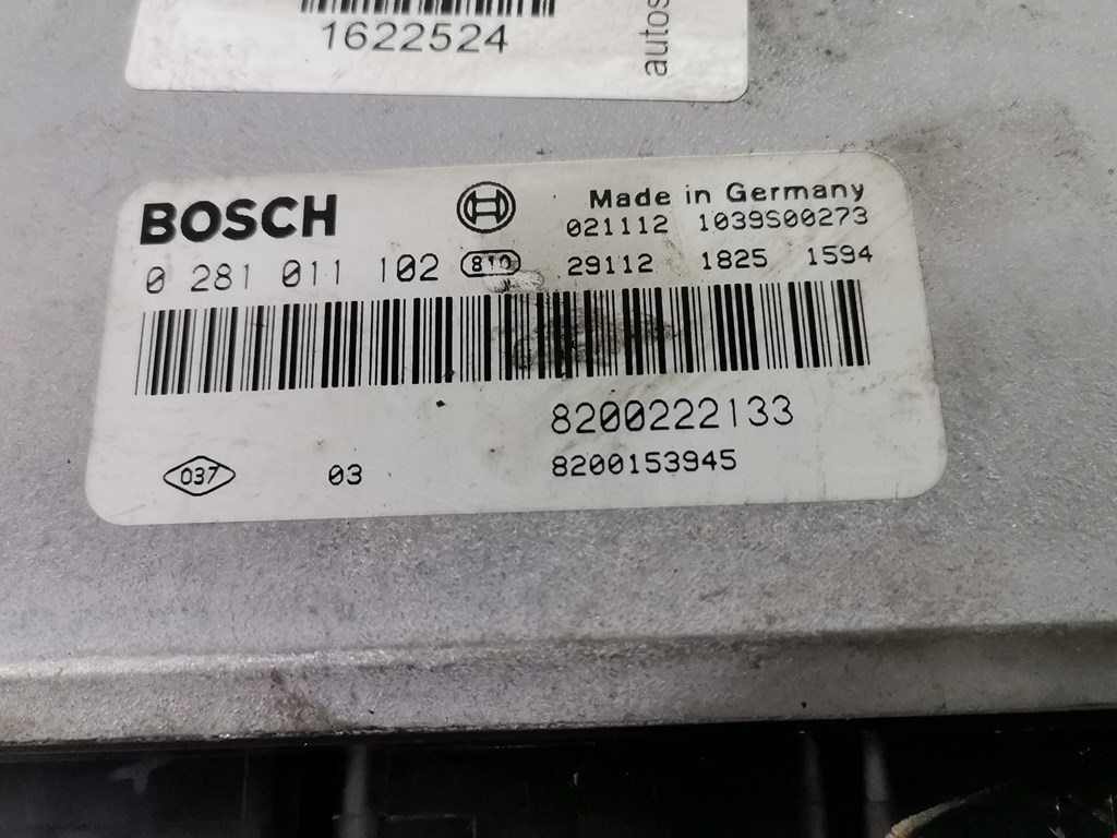 Блок управления двигателя (ЭБУ) RENAULT Scenic I 1996-2003