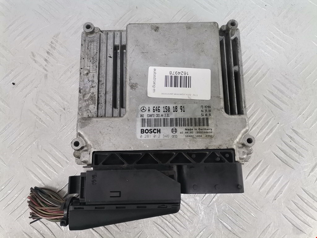 Блок управления двигателя (ЭБУ) MERCEDES-BENZ E-Class W211, S211 2002-2009